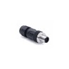 Connecteur mâle M12S, 4 pol., codage B IP67, 4A, non-blindé